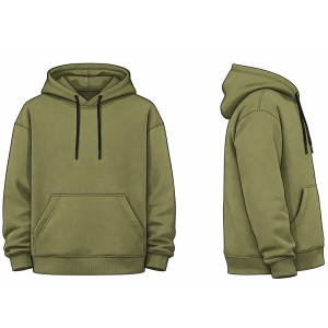 Fashion sewing patterns for BOYS Sweatshirt Urban Hoodie 10140